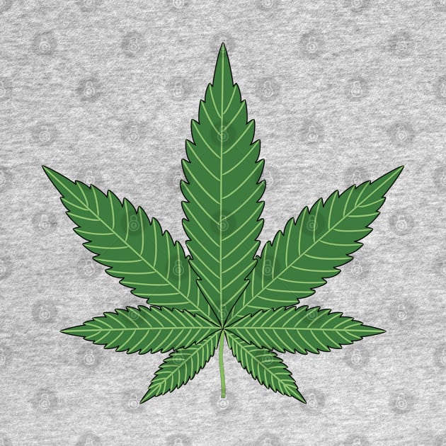 Marijuana / Pot / Weed Lovers Marijuana Leaf by YouthfulGeezer